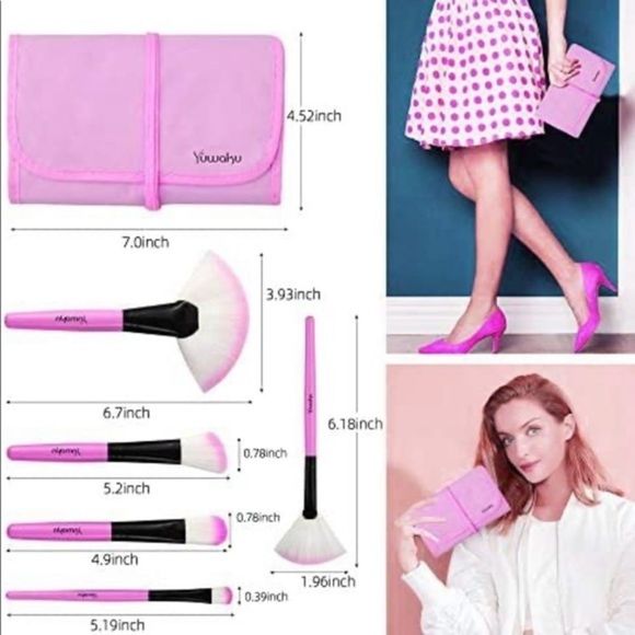 Makeup Brush Set 32 Pcs Make up Brushes Professional Face Eye Shadow Foundation - Picture 4 of 6